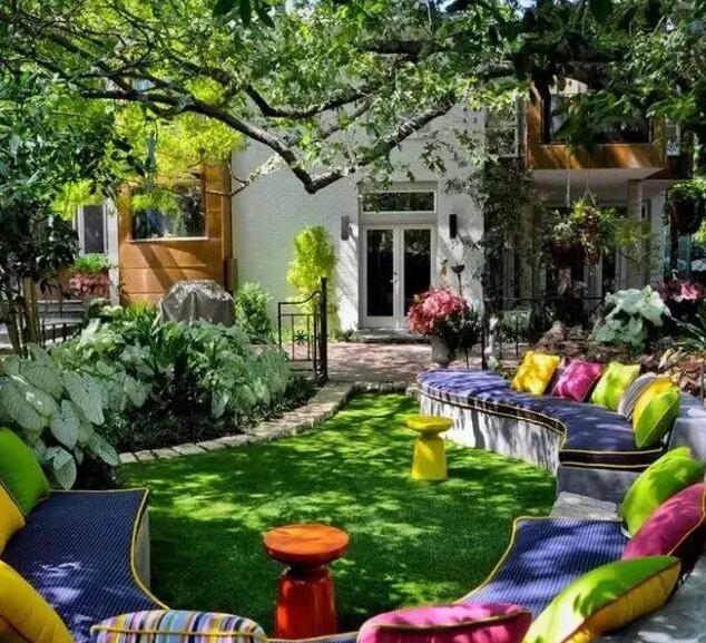 如何让小庭院变身大空间、庭院设计