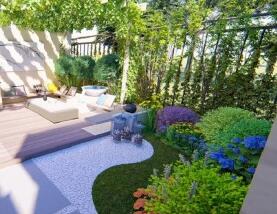 美式别墅花园设计技巧、别墅花园设计