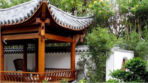 私家别墅花园设计、上海御梵景观、花园设计