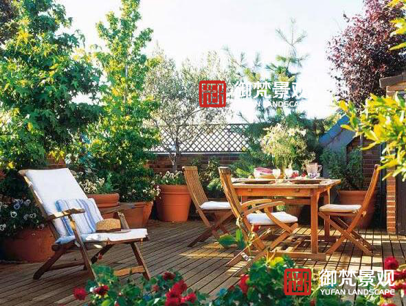 上海屋顶花园,屋顶花园设计,上海御梵景观