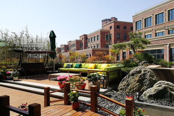 上海御梵景观,青浦屋顶花园设计,屋顶花园设计