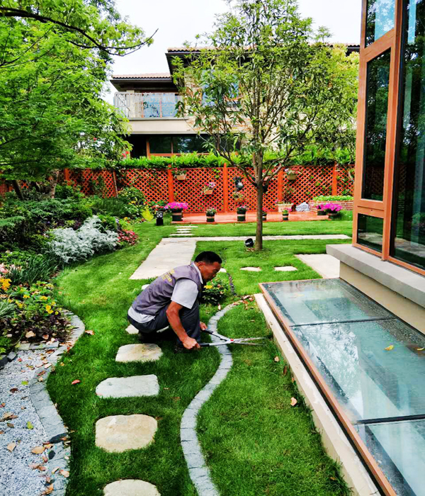 上海别墅花园设计,别墅花园设计,御梵景观