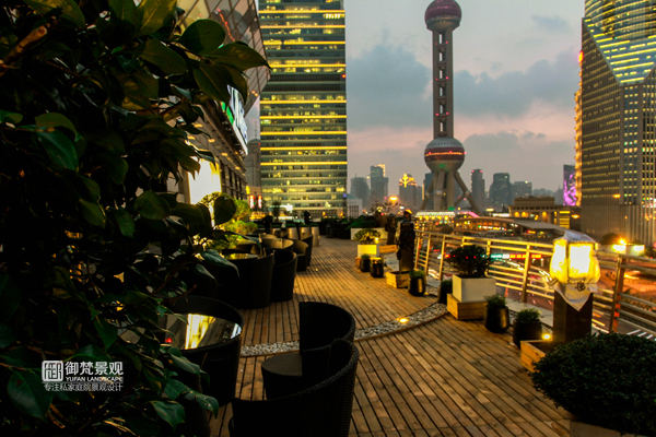 上海御梵景观,崇明岛屋顶花园设计,屋顶花园设计